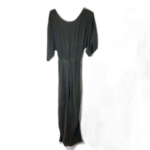 Rokoko Gray Jumpsuit Keyhole Back Style R68395 - Picture 1 of 5